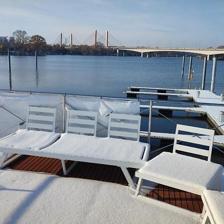 Houseboat Water King Apartament Plywajacy Dom Na Wodzie, 7 Os Wrocław Kültér fotó